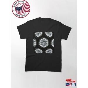 Star Light Shine Bright Floral Pattern Aesthetic Art Unisex Classic T-Shirt